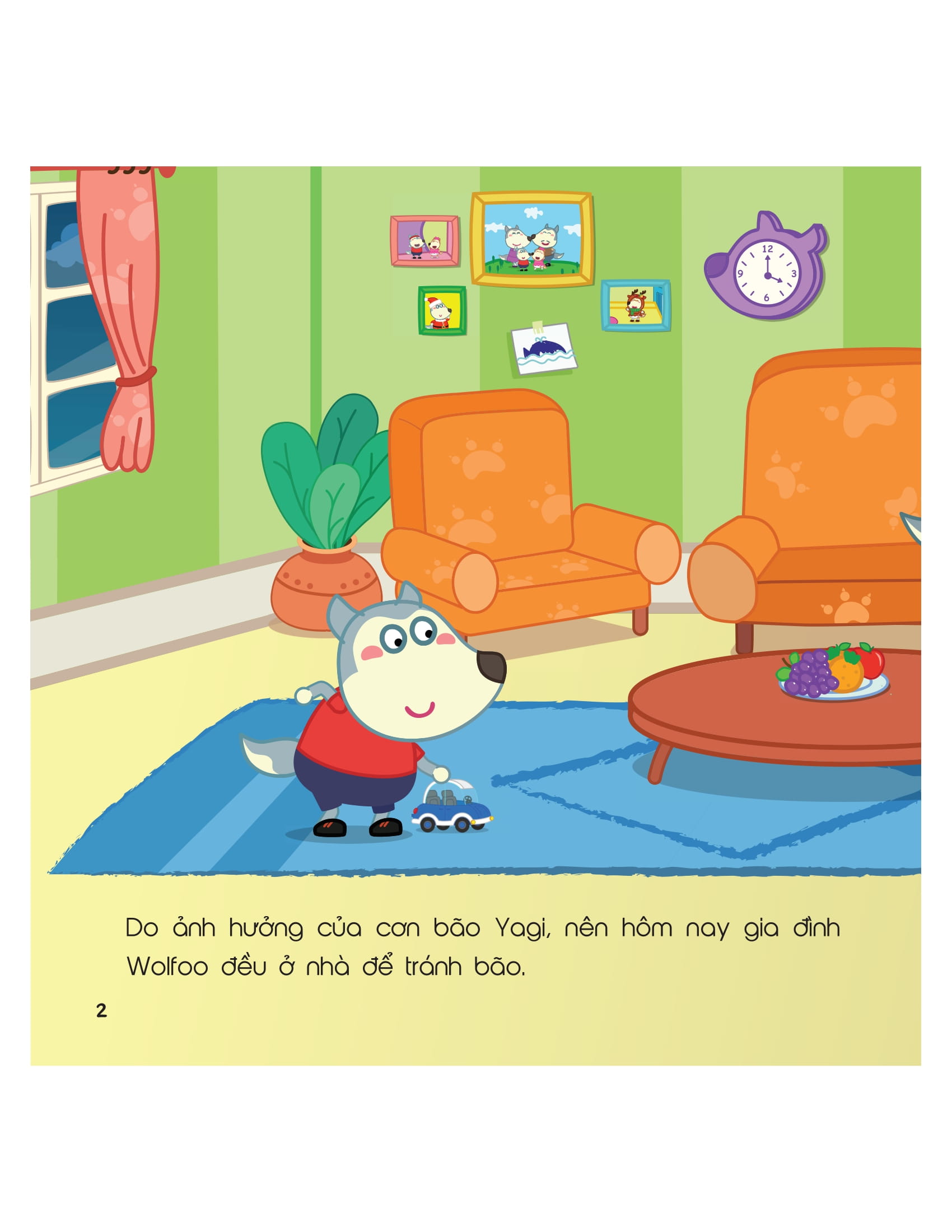 kỹ năng sống - cùng wolfoo rèn kỹ năng an toàn - khi xảy ra lũ lụt - Ảnh 2