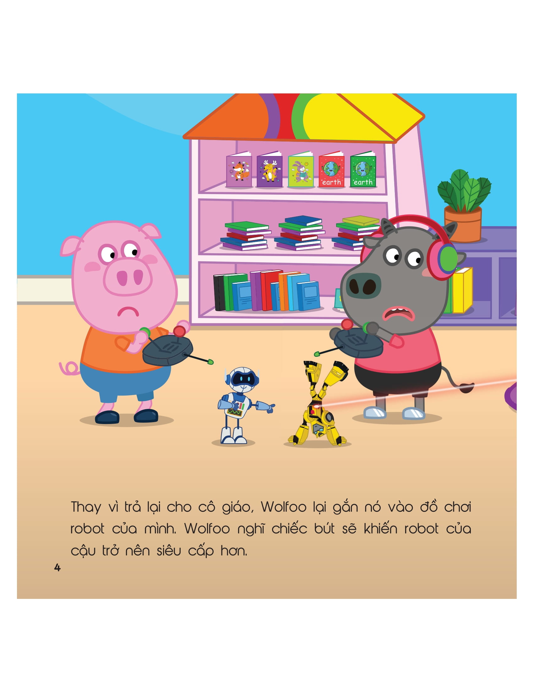 kỹ năng sống - cùng wolfoo rèn kỹ năng an toàn - trong lớp học - Ảnh 4