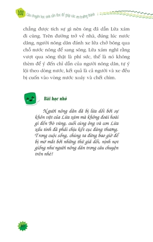 kỹ năng sống dành cho học sinh - 101 câu chuyện học sinh cần đọc - giúp các em trưởng thành (tái bản 2024) - Ảnh 10