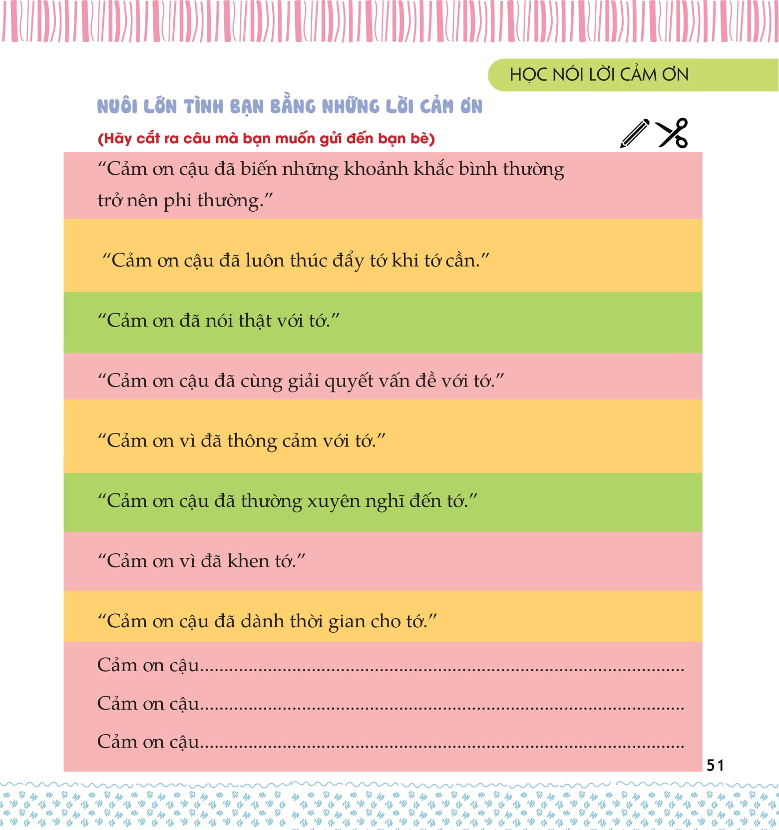 kỹ năng sống dành cho học sinh - học nói lời cảm ơn (tái bản) - Ảnh 9