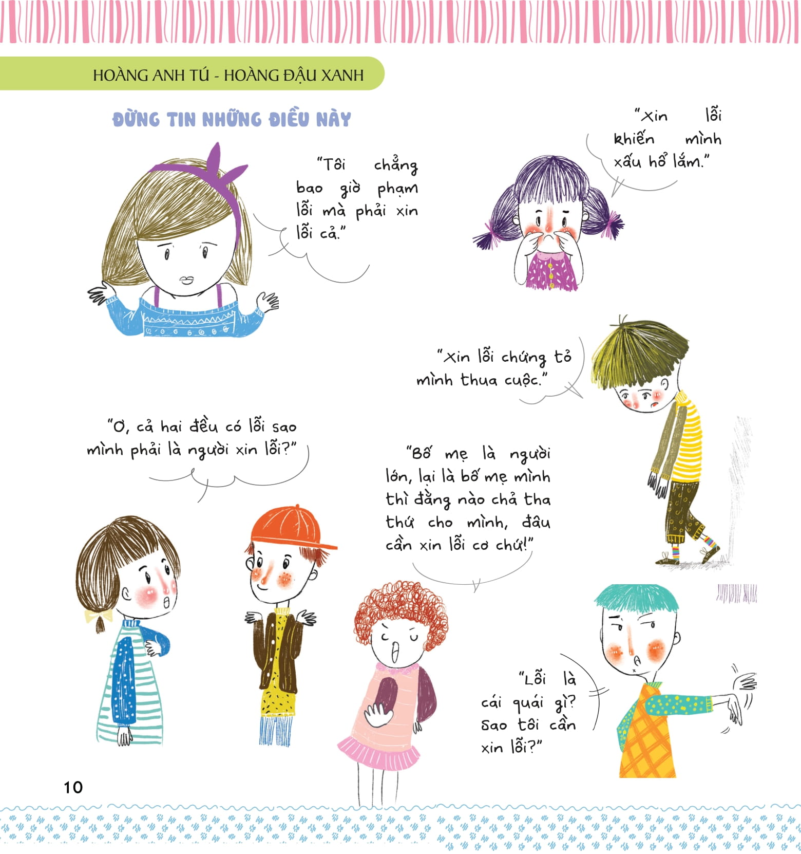 kỹ năng sống dành cho học sinh - học nói lời xin lỗi (tái bản) - Ảnh 5