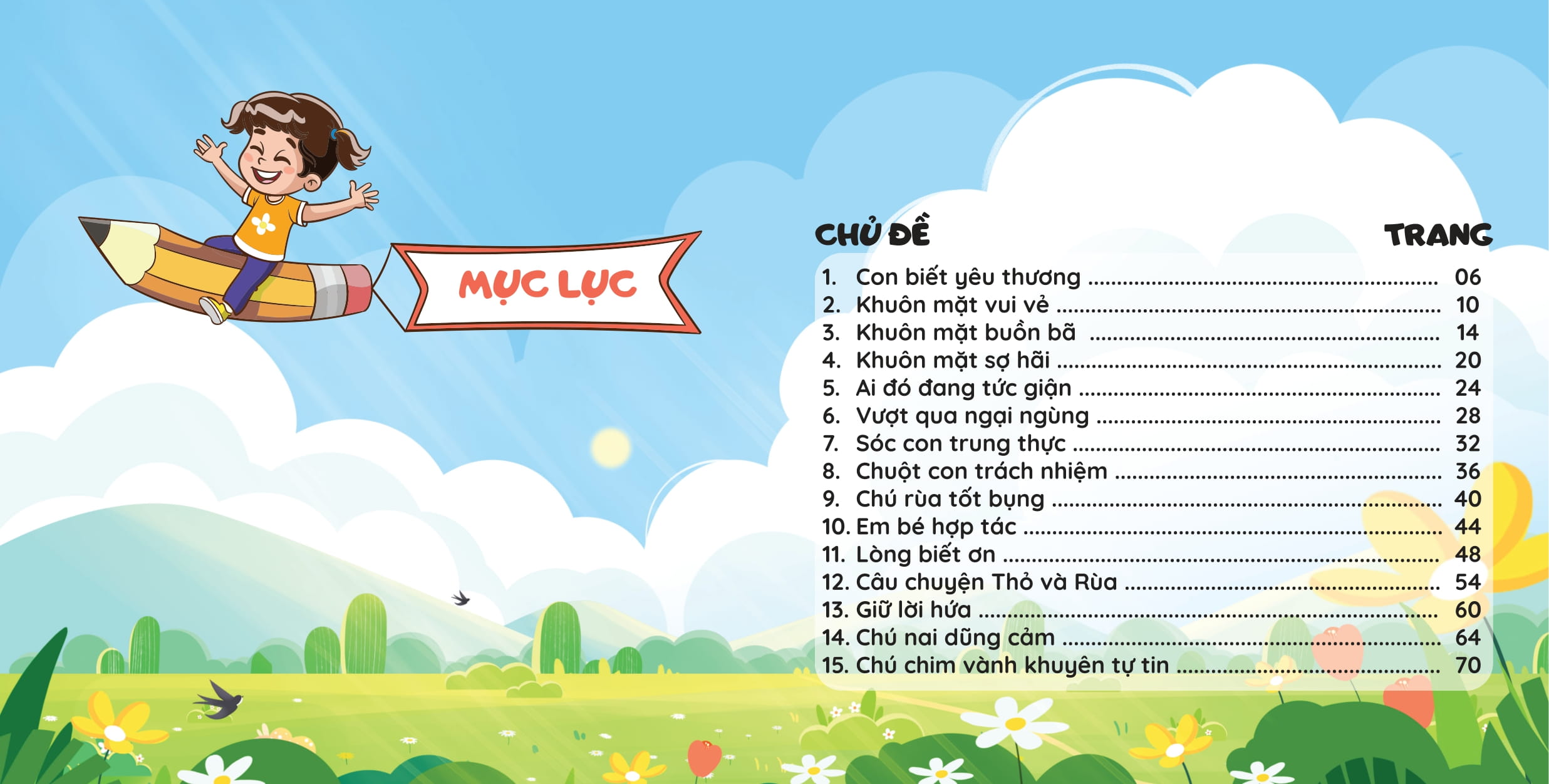 Kỹ Năng Sống Dành Cho Trẻ Mầm Non - Dạy Bé Bài Học Đạo Đức Và Cảm Xúc - Con Biết Yêu Thương Mọi Người - Ảnh 4