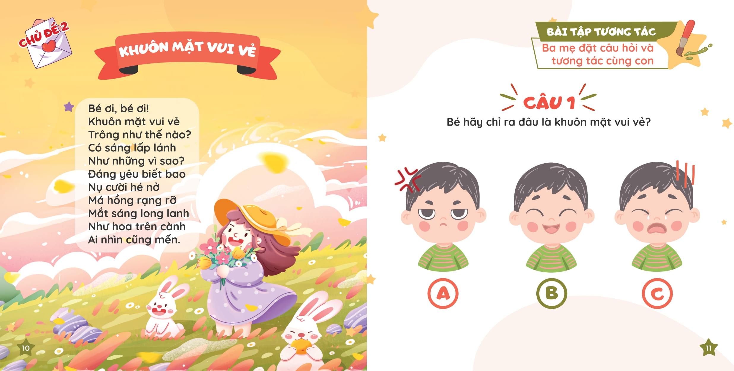 Kỹ Năng Sống Dành Cho Trẻ Mầm Non - Dạy Bé Bài Học Đạo Đức Và Cảm Xúc - Con Biết Yêu Thương Mọi Người - Ảnh 7