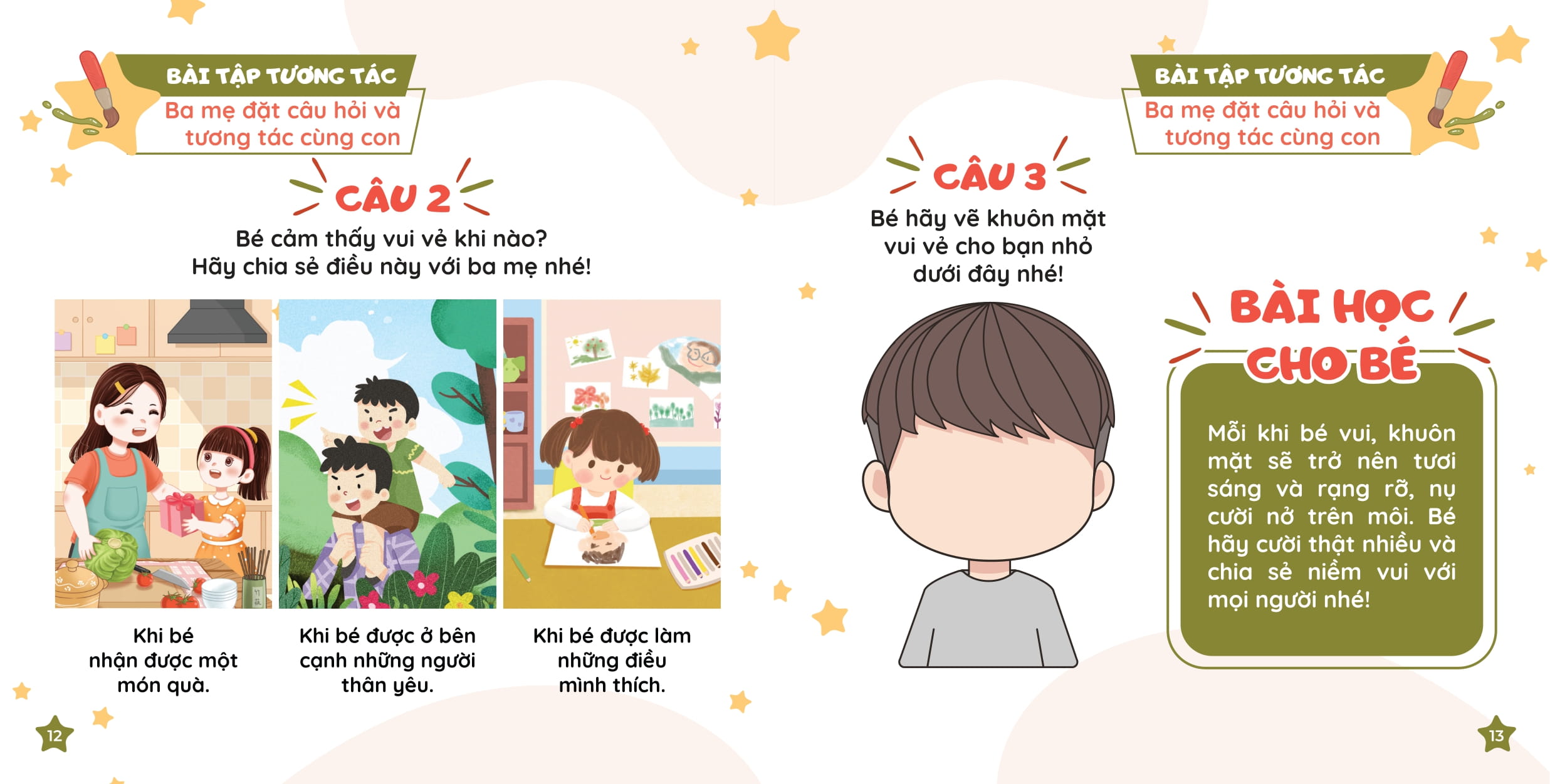 Kỹ Năng Sống Dành Cho Trẻ Mầm Non - Dạy Bé Bài Học Đạo Đức Và Cảm Xúc - Con Biết Yêu Thương Mọi Người - Ảnh 8