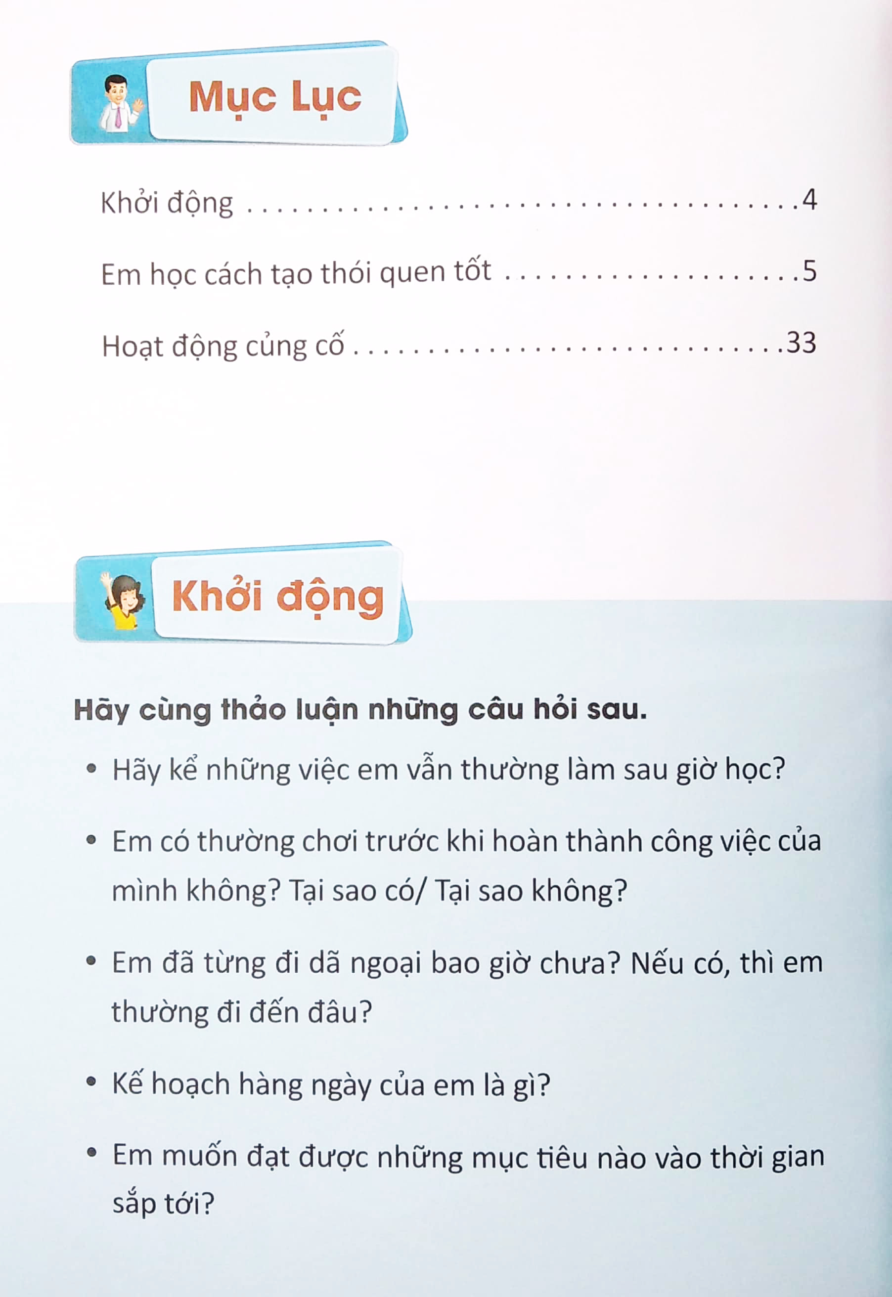 kỹ năng sống - em học cách tạo thói quen tốt - Ảnh 3