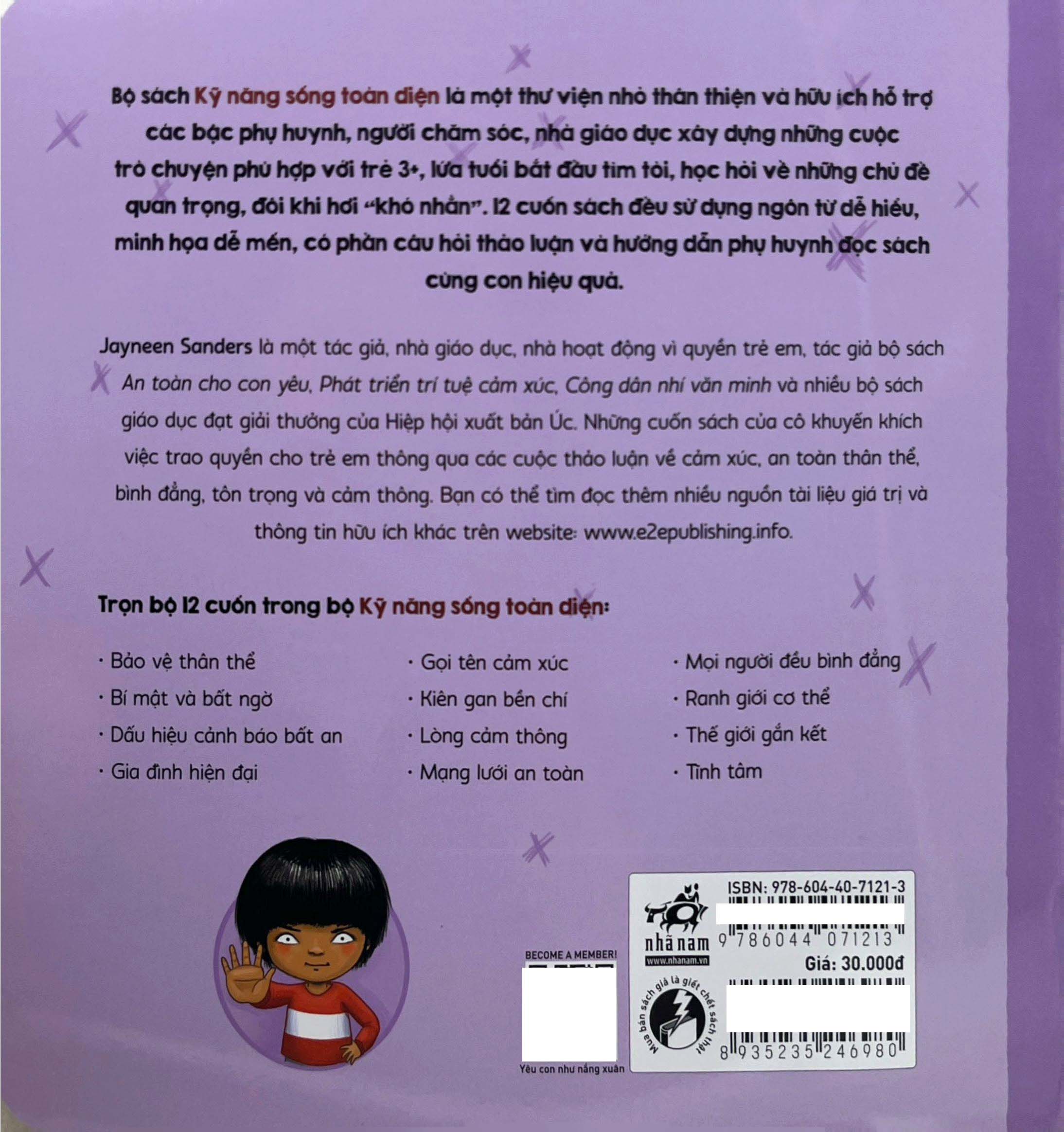 Kỹ Năng Sống Toàn Diện - 12 Chủ Đề Lớn Cho Bạn Nhỏ 3+ - Bảo Vệ Thân Thể - Ảnh 7