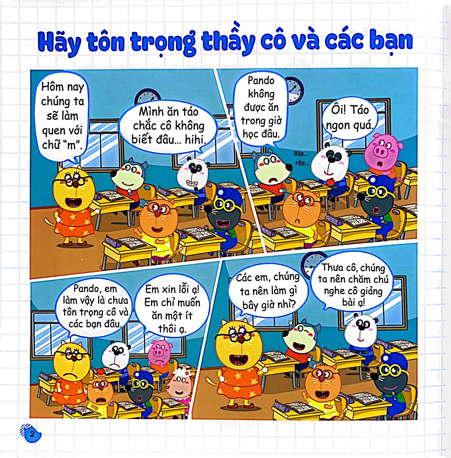 kỹ năng sống - wolfoo học cách giải quyết vấn đề - Ảnh 3