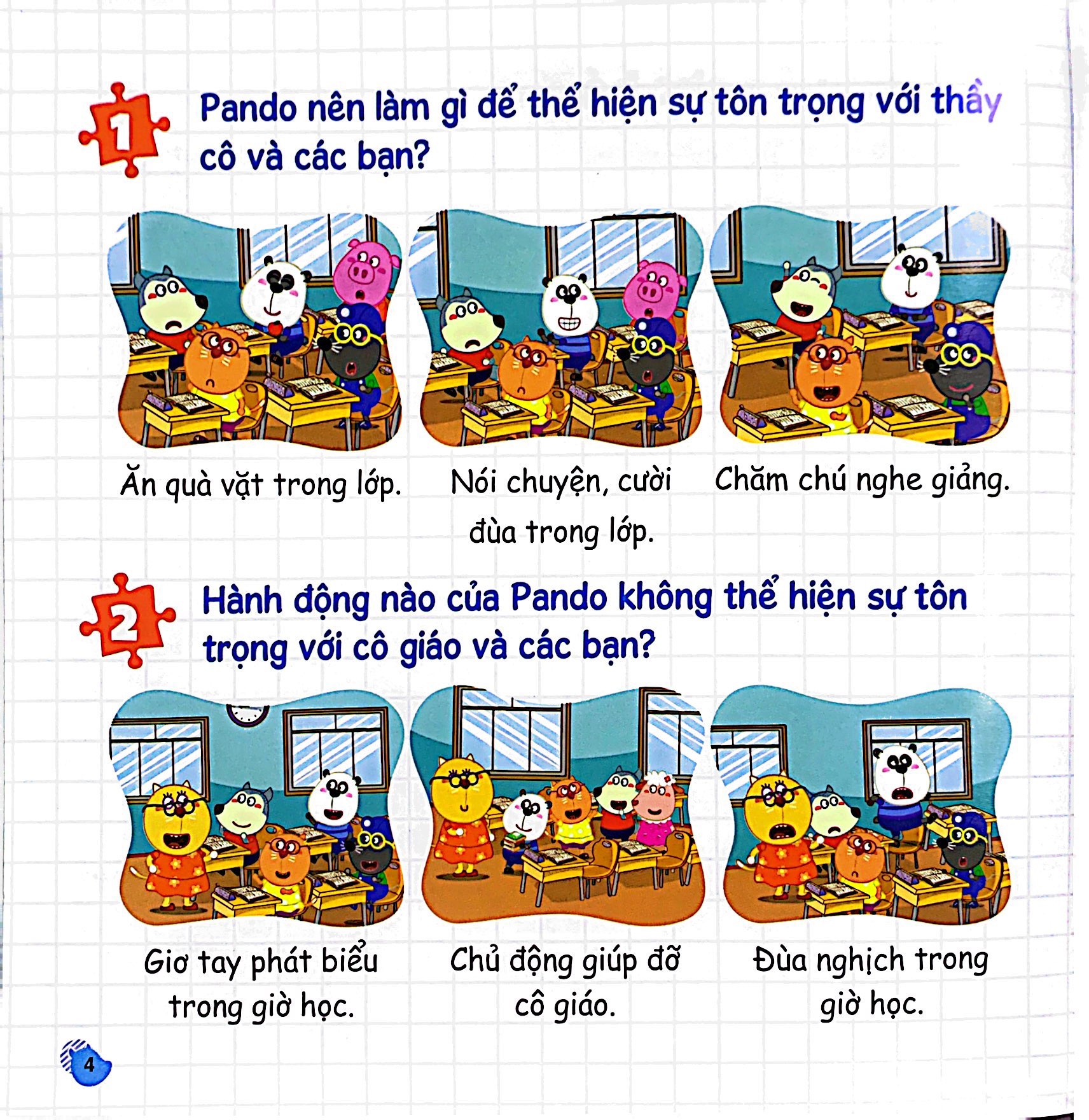 kỹ năng sống - wolfoo học cách giải quyết vấn đề - Ảnh 5