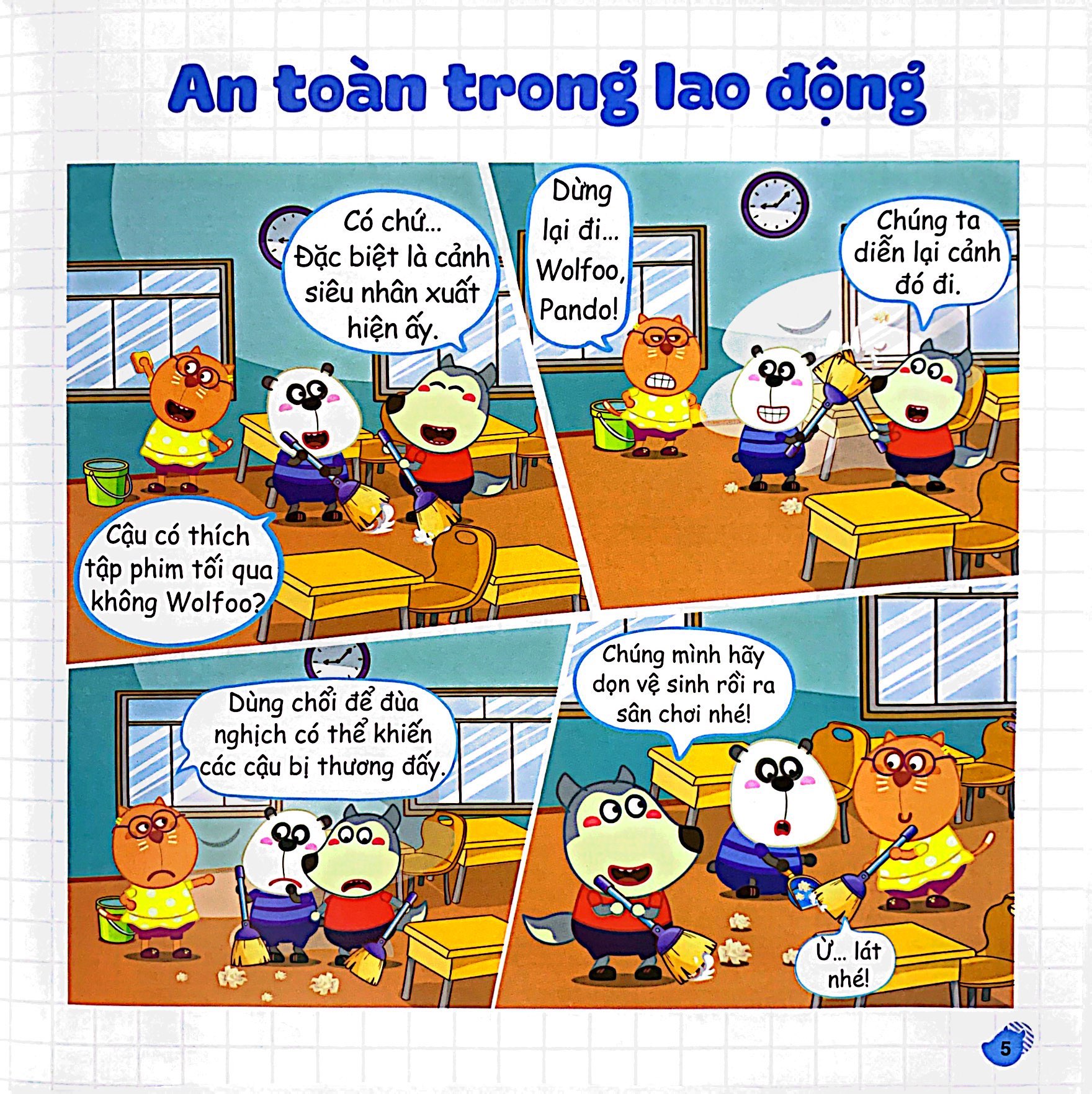 kỹ năng sống - wolfoo học cách giải quyết vấn đề - Ảnh 6