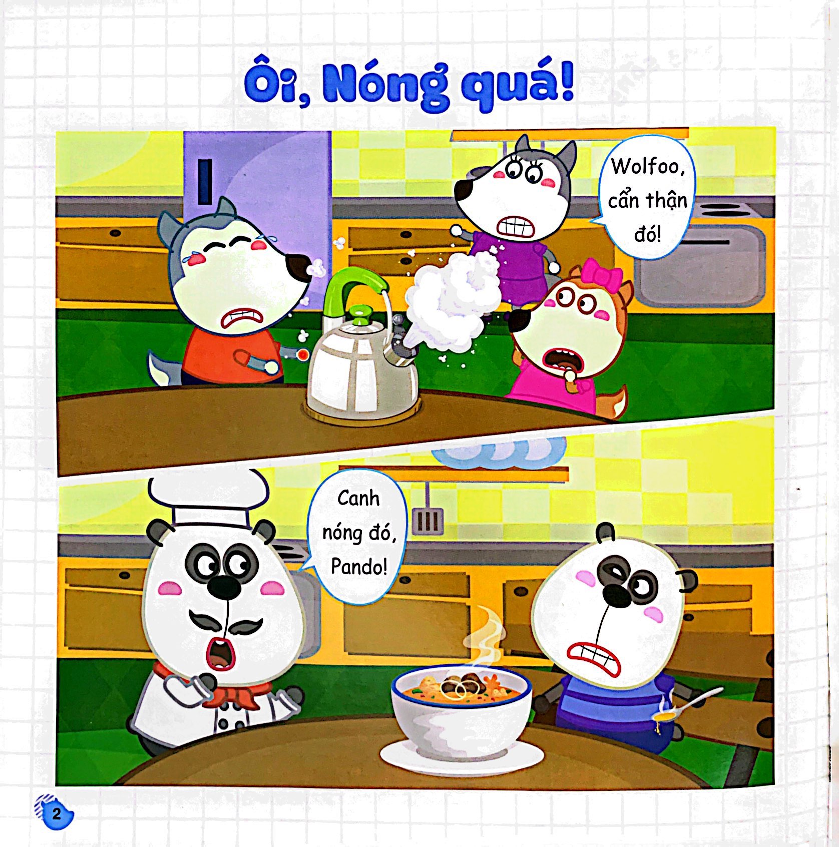 kỹ năng sống - wolfoo học cách giữ an toàn - Ảnh 3