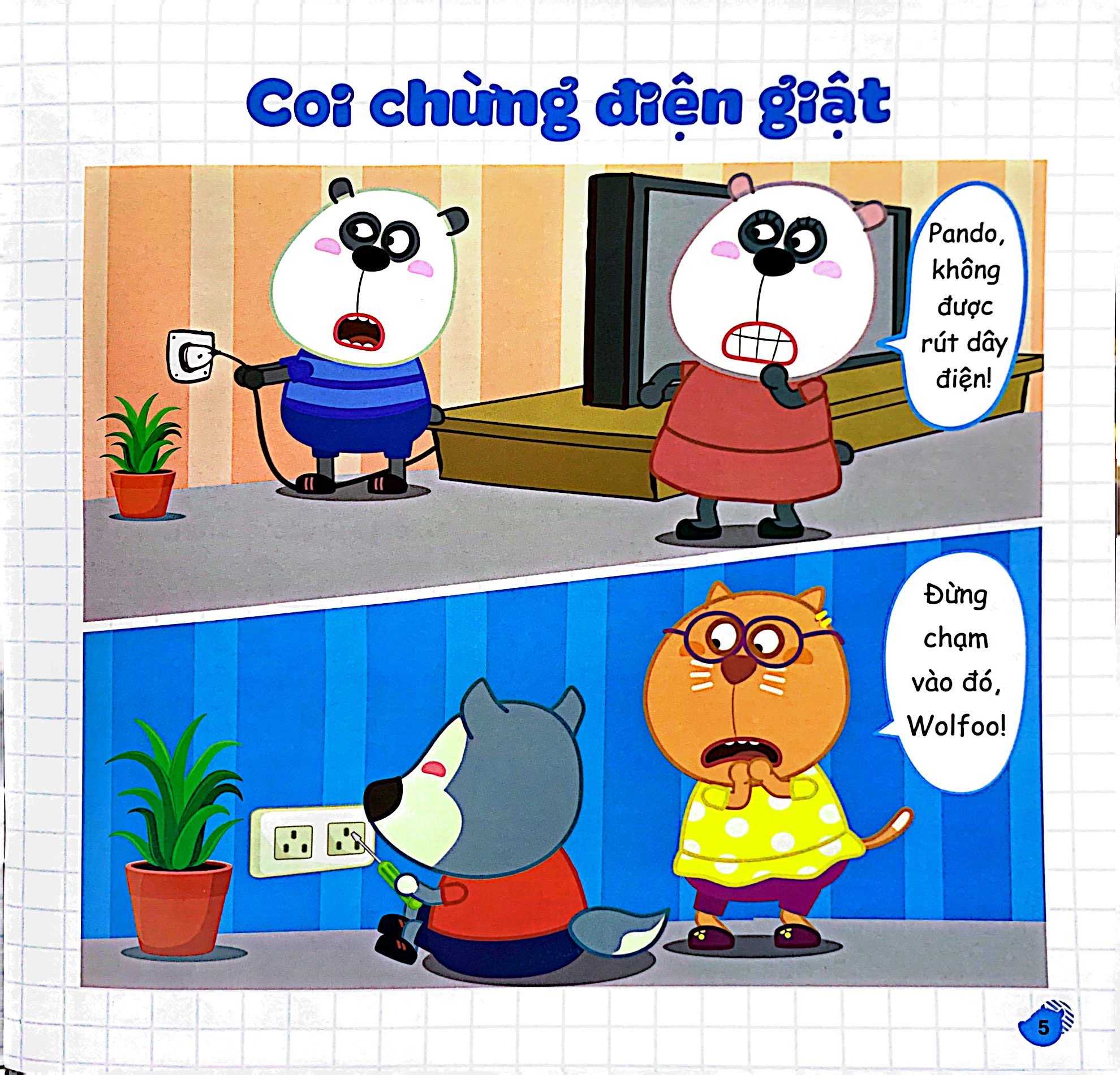 kỹ năng sống - wolfoo học cách giữ an toàn - Ảnh 6