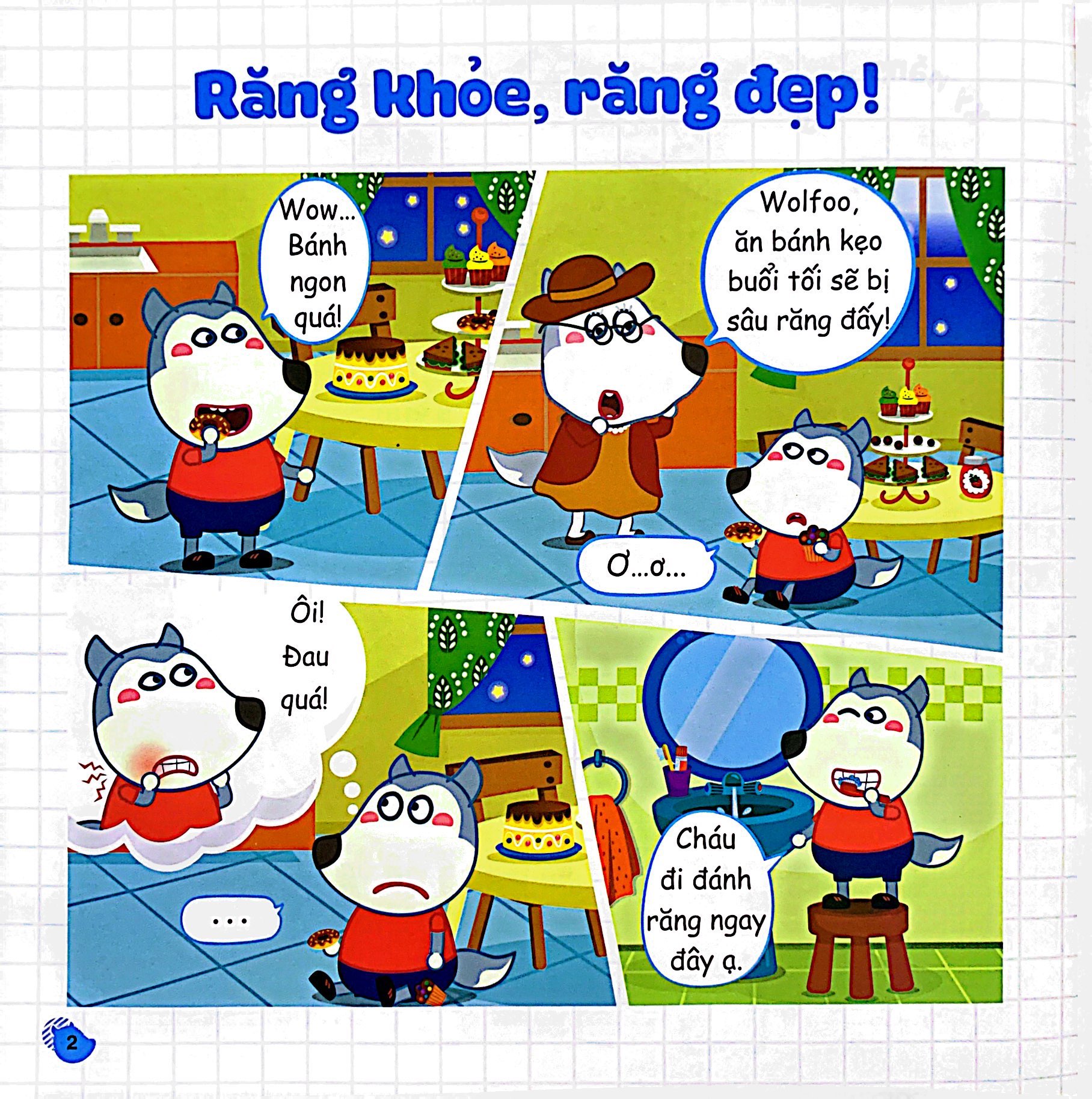 kỹ năng sống - wolfoo học cách tự lập - Ảnh 3