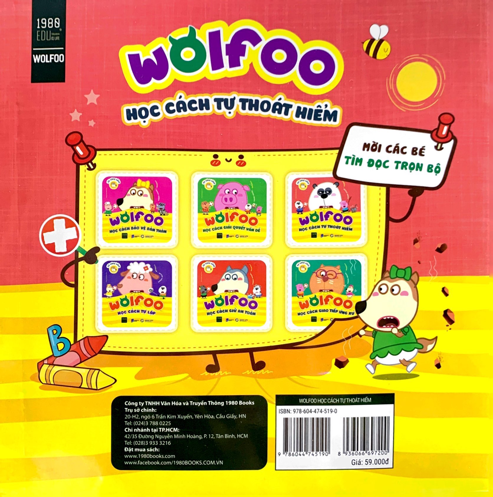 kỹ năng sống - wolfoo học cách tự thoát hiểm - Ảnh 7