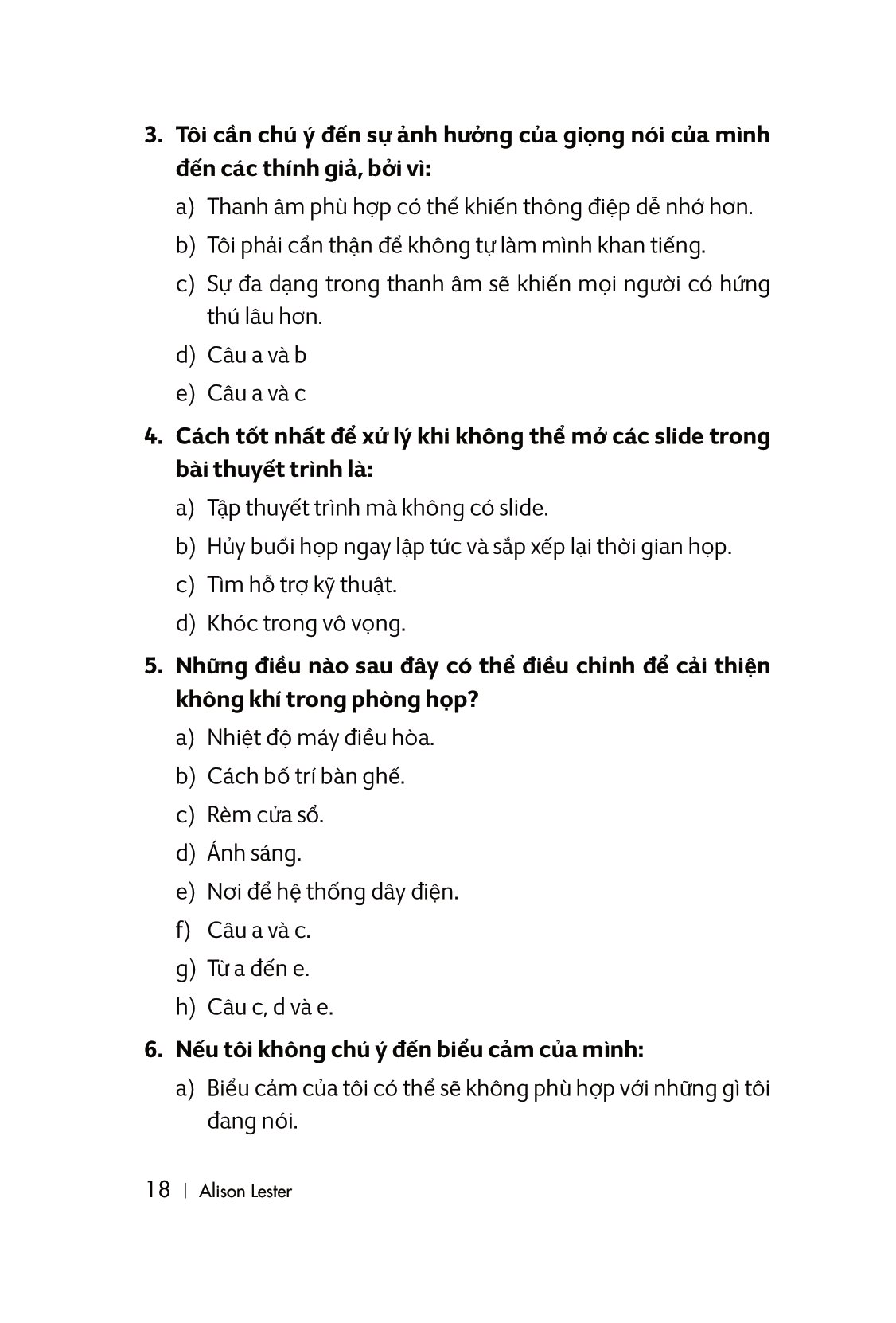 kỹ năng thuyết trình hiệu quả (tái bản 2023) - Ảnh 12