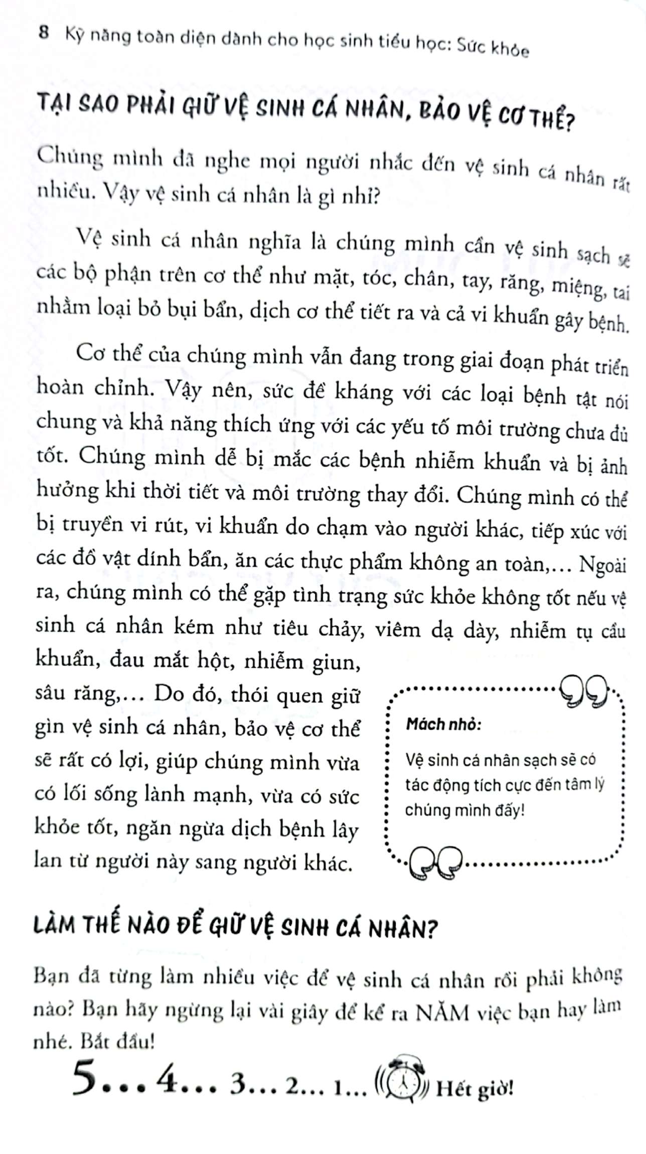 kỹ năng toàn diện dành cho học sinh tiểu học - sức khỏe - Ảnh 4