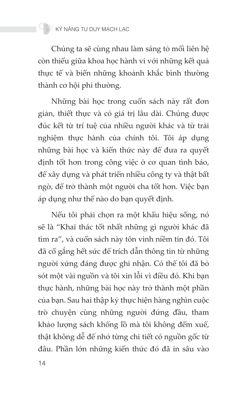 Kỹ Năng Tư Duy Mạch Lạc - Ảnh 13