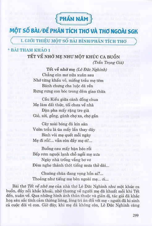 Kỹ Năng Tự Học - Viết Nghị Luận Văn Học Về Tác Phẩm Ngoài SGK - Quyển 1 - Tác Phẩm Thơ (Dùng Cho Lớp 6,7,8,9 Và Luyện Thi Vào Lớp 10) - Ảnh 8