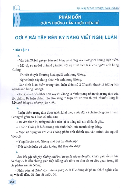 Kỹ Năng Tự Học - Viết Nghị Luận Văn Học Về Tác Phẩm Ngoài SGK - Quyển 2 - Tác Phẩm Truyện (Dùng Cho Lớp 6,7,8,9 Và Luyện Thi Vào Lớp 10 ) - Ảnh 9