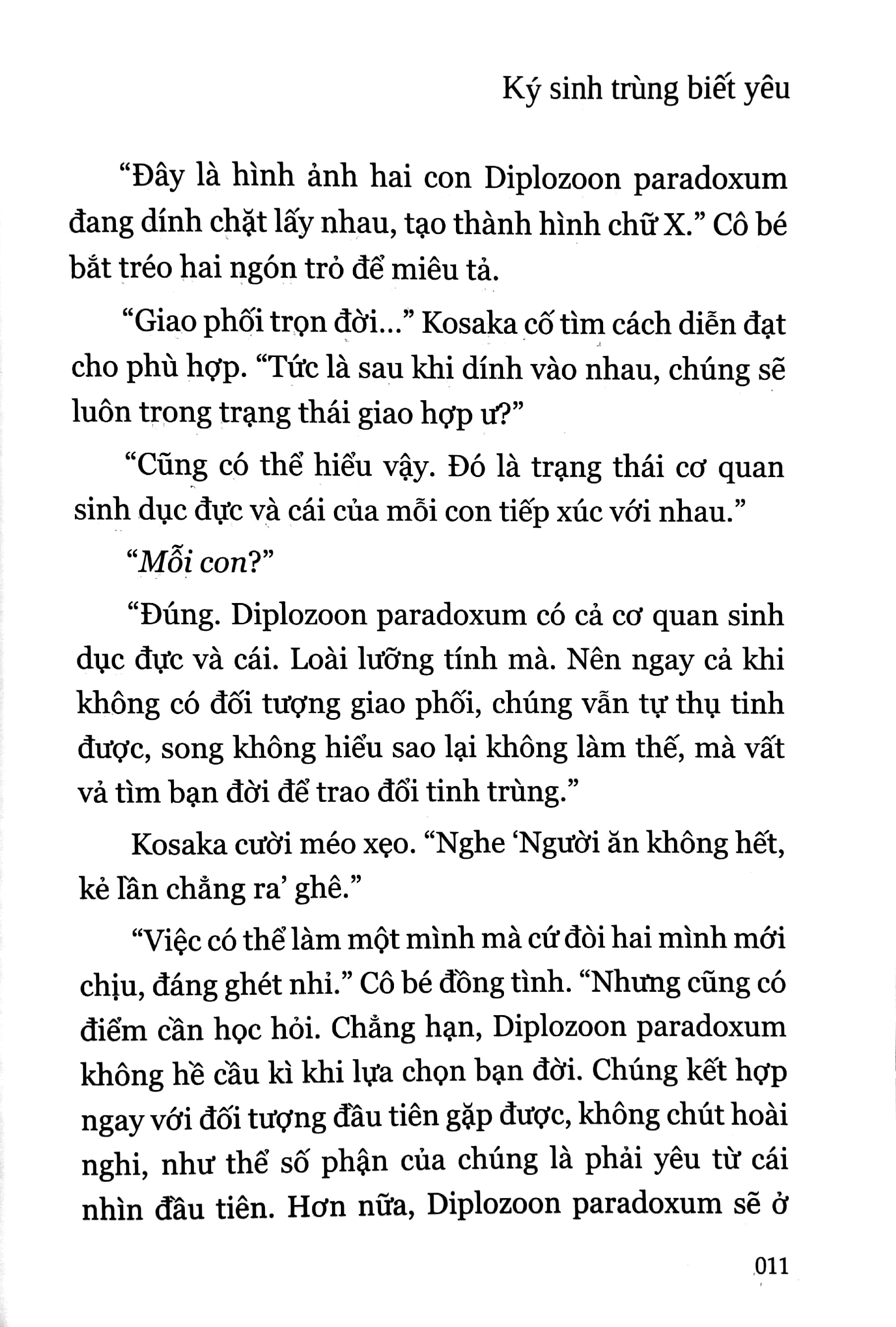 ký sinh trùng biết yêu (light novel) - tặng kèm bookmark hình nhân vật - Ảnh 6