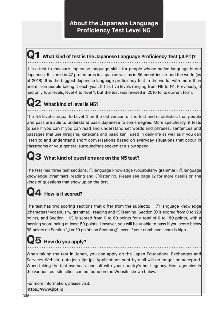 kỳ thi năng lực nhật ngữ n5 - bộ đề luyện thi (3 bộ đề) - Ảnh 10
