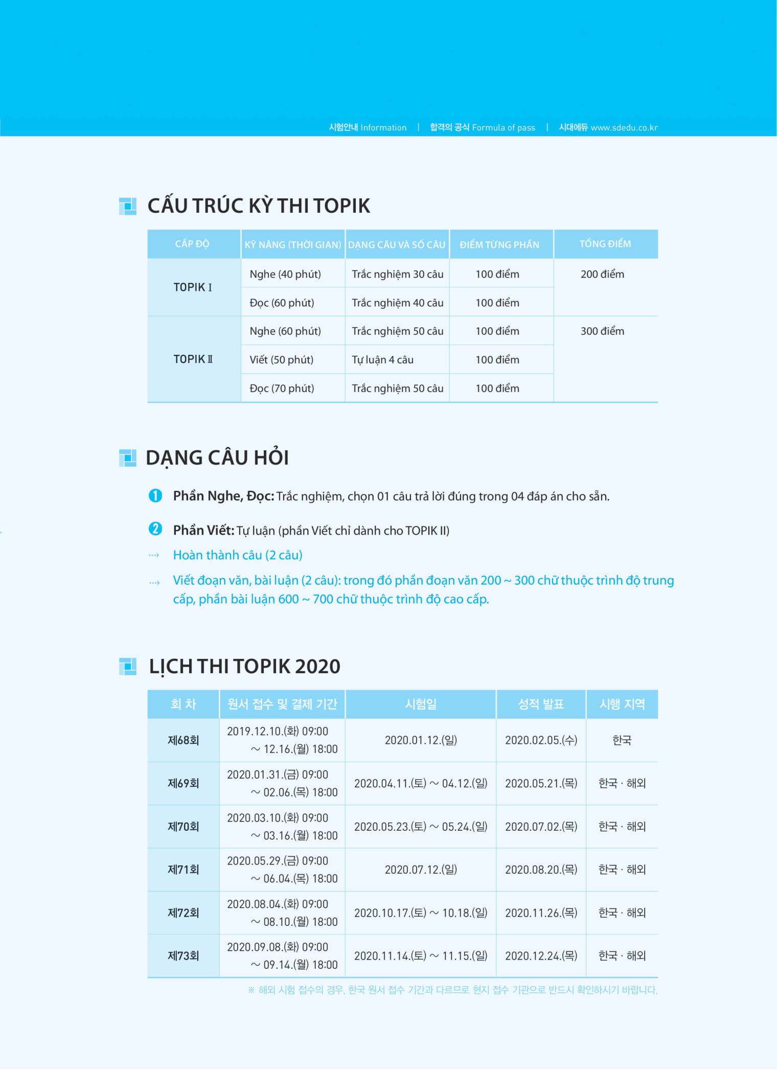 kỳ thi năng lực tiếng hàn topik ii - thi là đậu - Ảnh 7