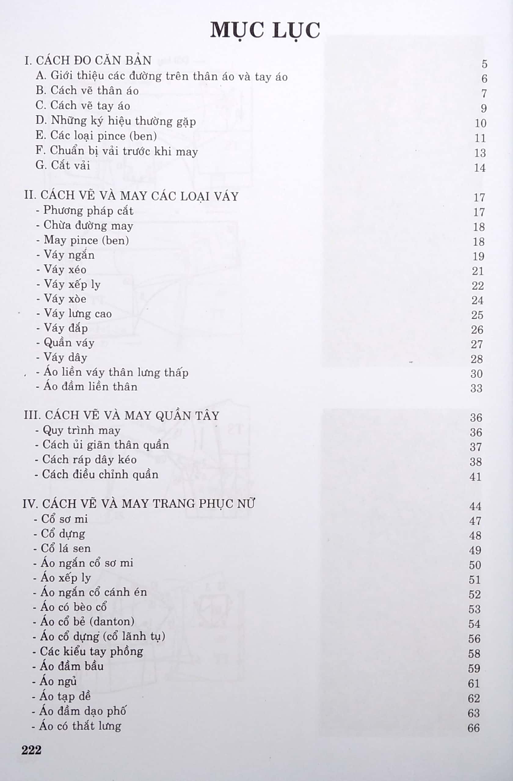 kỹ thuật cắt may căn bản - cách vẽ và may các loại váy - trang phục nam-nữ - thiếu nhi - Ảnh 3