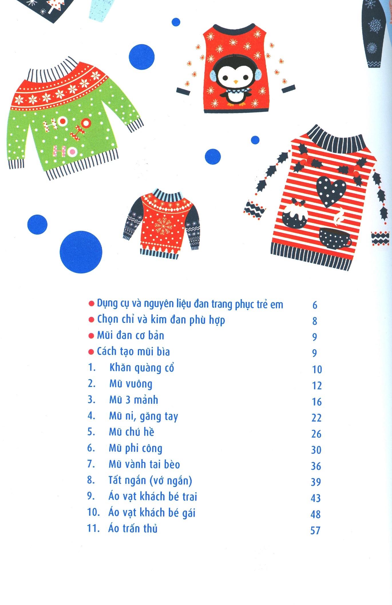 kỹ thuật đan len sợi - trang phục trẻ em - Ảnh 3