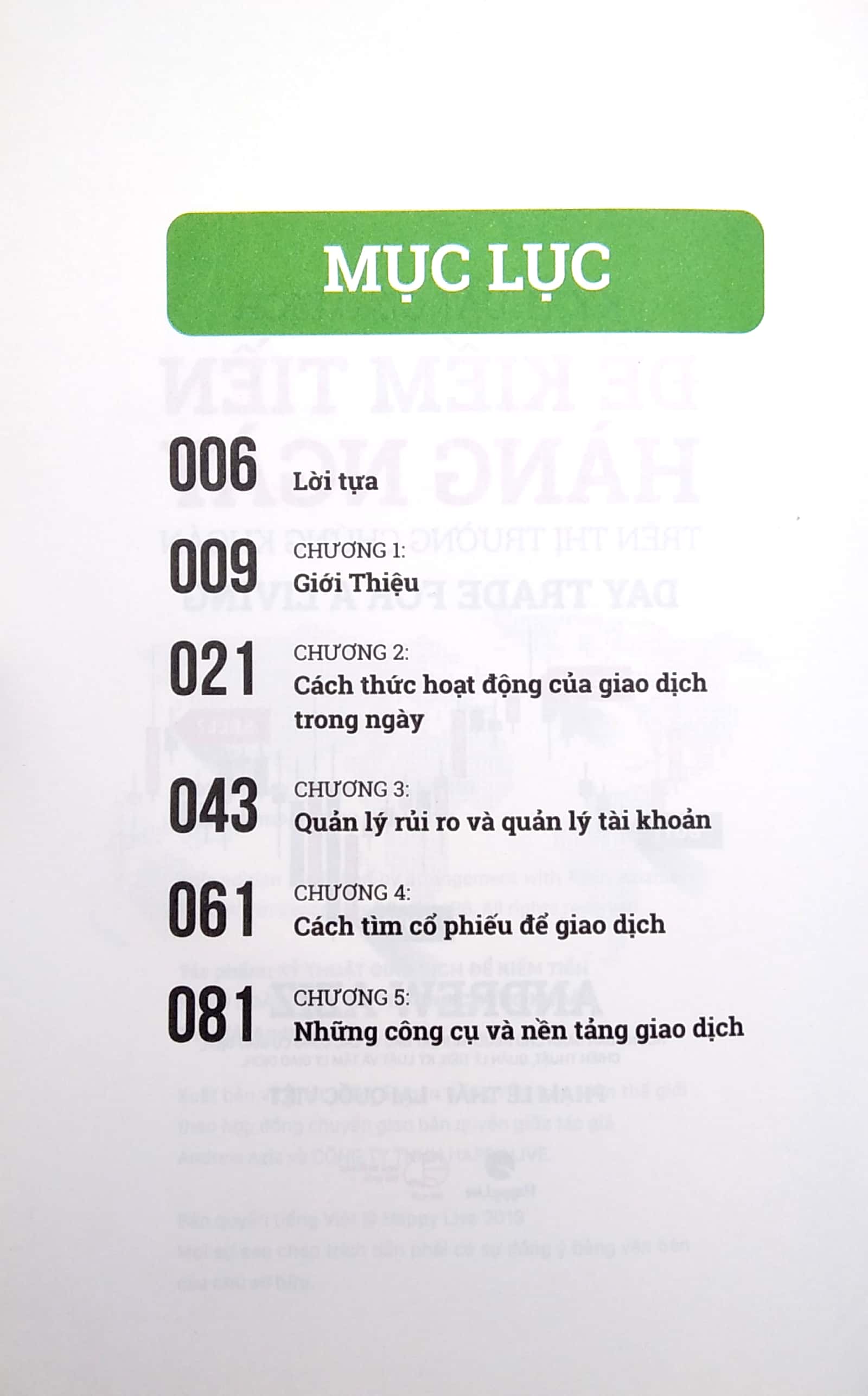 kỹ thuật giao dịch để kiếm tiền hàng ngày trên thị trường chứng khoán - day trade for a living (tái bản 2022) - Ảnh 3