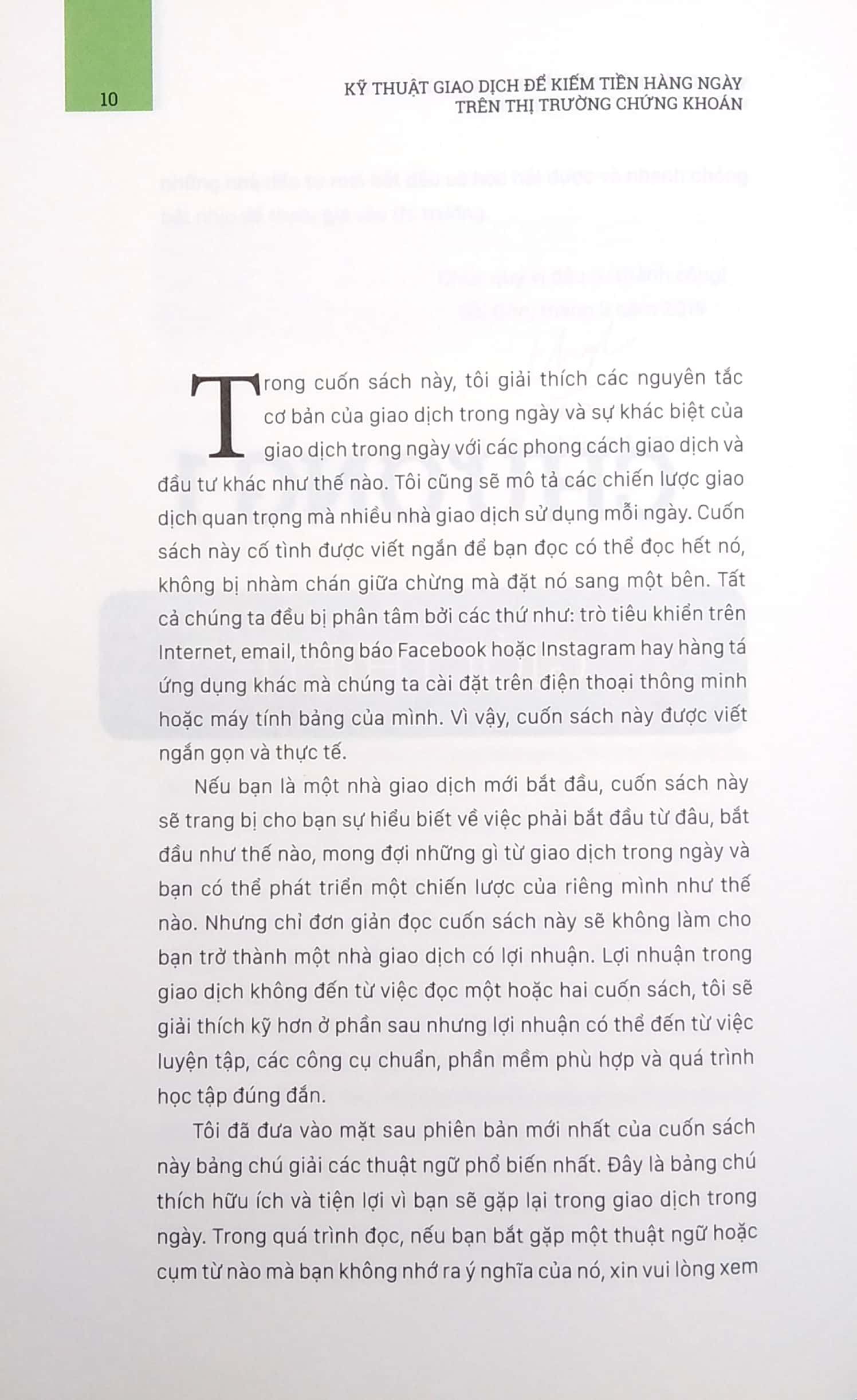 kỹ thuật giao dịch để kiếm tiền hàng ngày trên thị trường chứng khoán - day trade for a living (tái bản 2022) - Ảnh 5