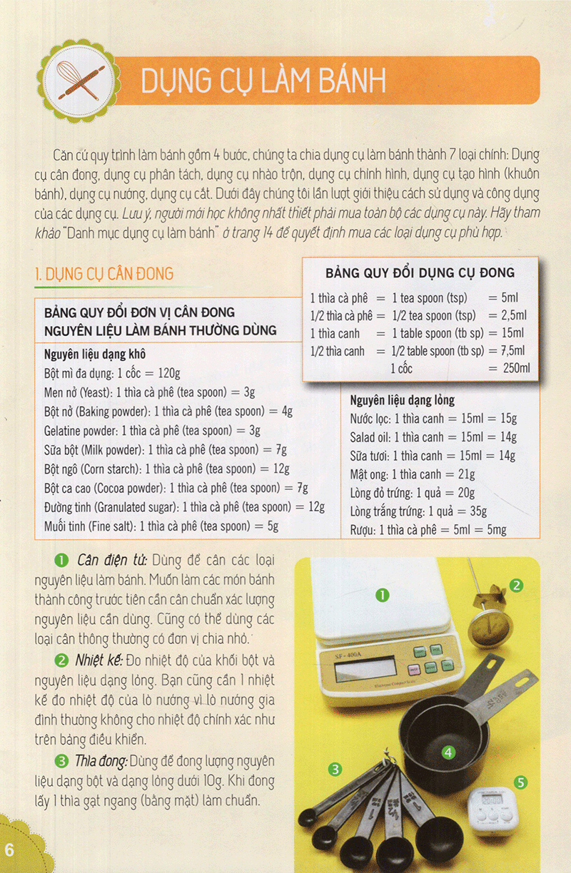 kỹ thuật làm bánh ngọt - cuốn sách cho người bắt đầu học làm bánh (tái bản 2020) - Ảnh 6