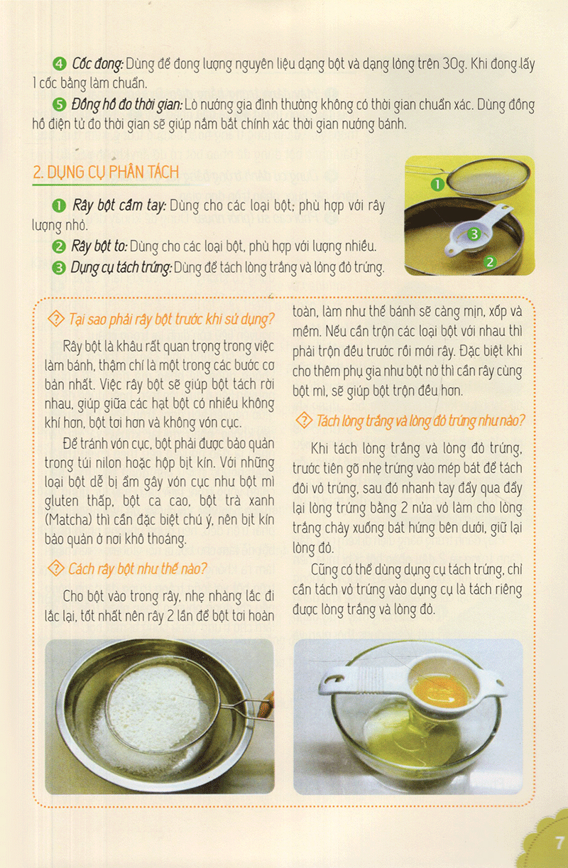 kỹ thuật làm bánh ngọt - cuốn sách cho người bắt đầu học làm bánh (tái bản 2020) - Ảnh 7