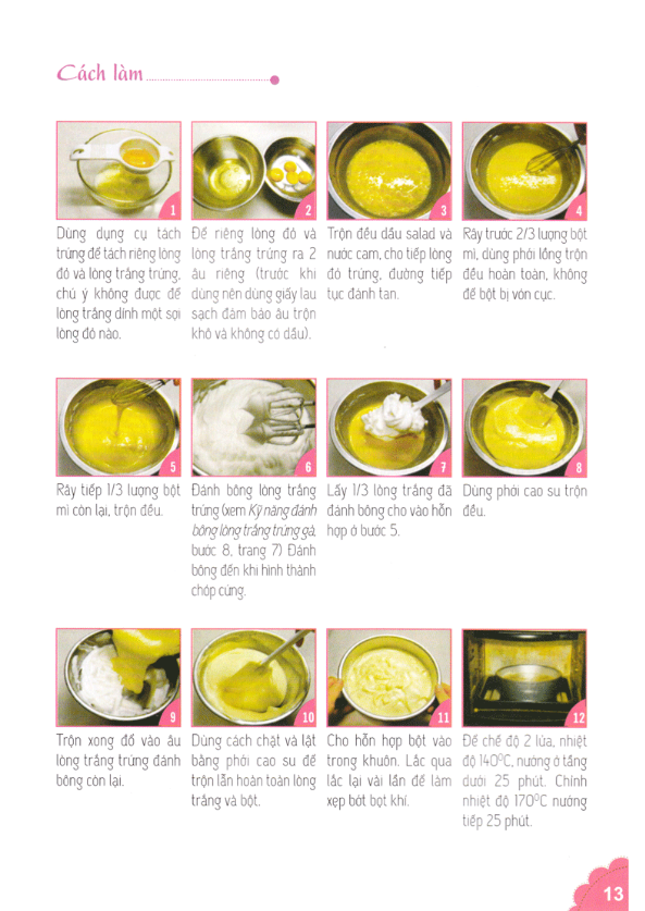 kỹ thuật làm bánh ngọt - ngẫu hứng cùng cake (tái bản) - Ảnh 11