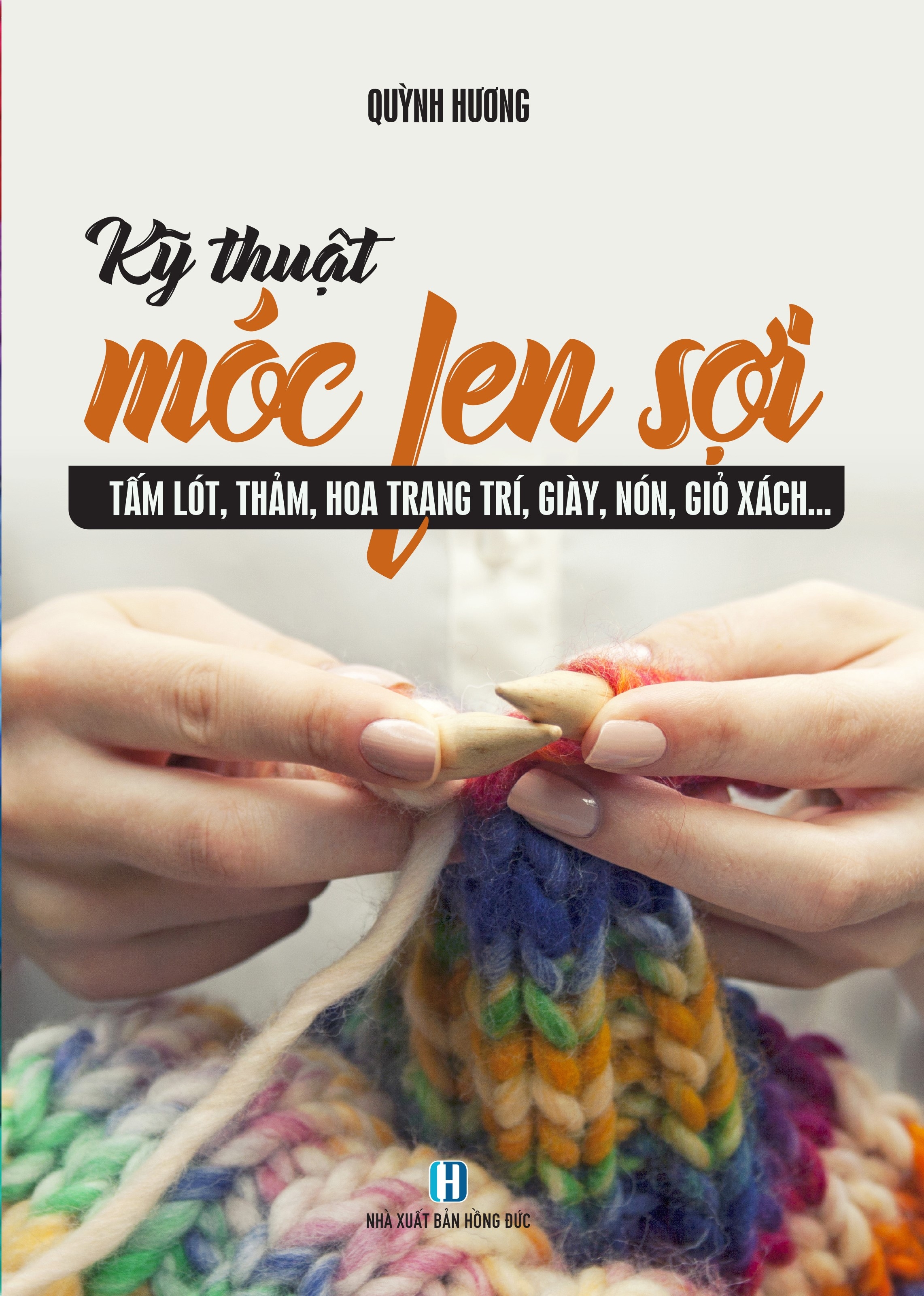 kỹ thuật móc len sợi - tấm lót, thảm, hoa trang trí, giày, nón, giỏ sách... - Ảnh 2