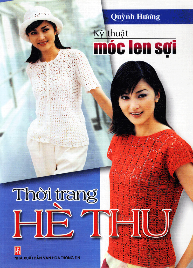 kỹ thuật móc len sợi - thời trang hè thu - Ảnh 2