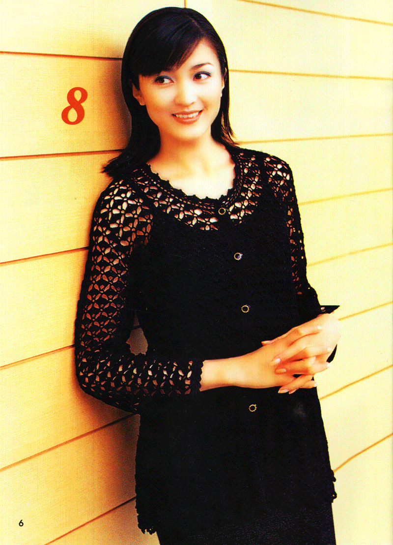 kỹ thuật móc len sợi - thời trang hè thu - Ảnh 7