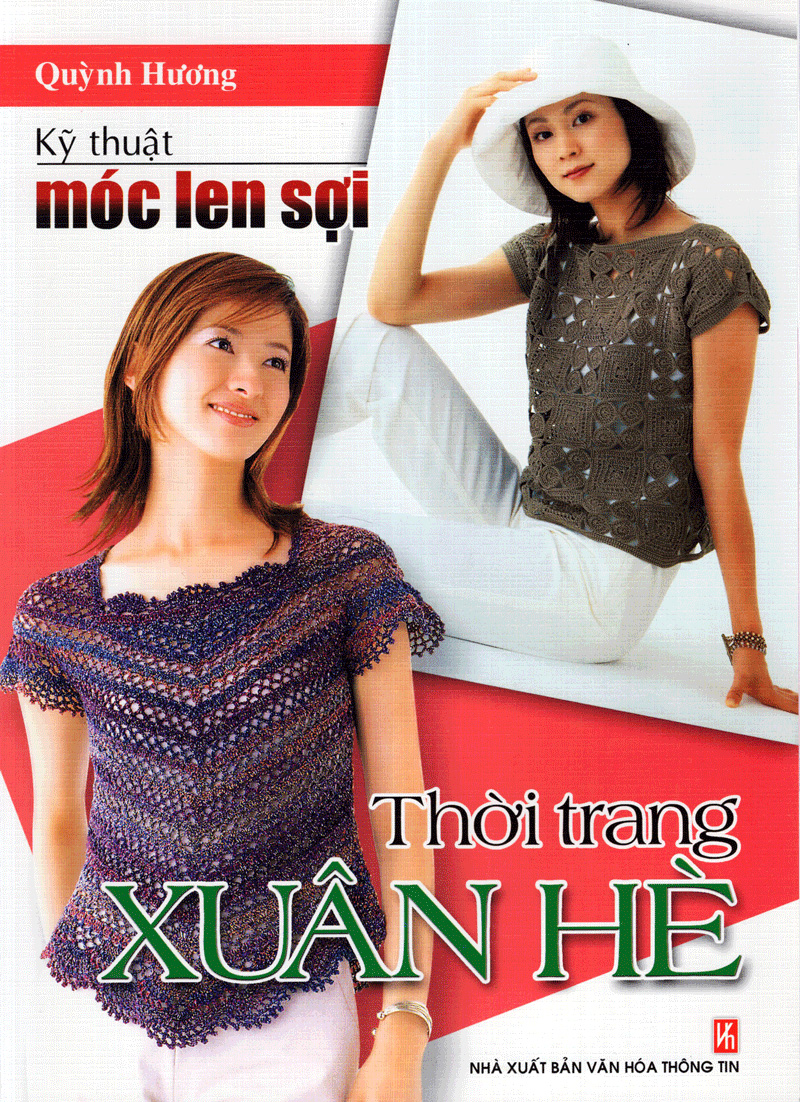 kỹ thuật móc len sợi - thời trang xuân hè - Ảnh 2