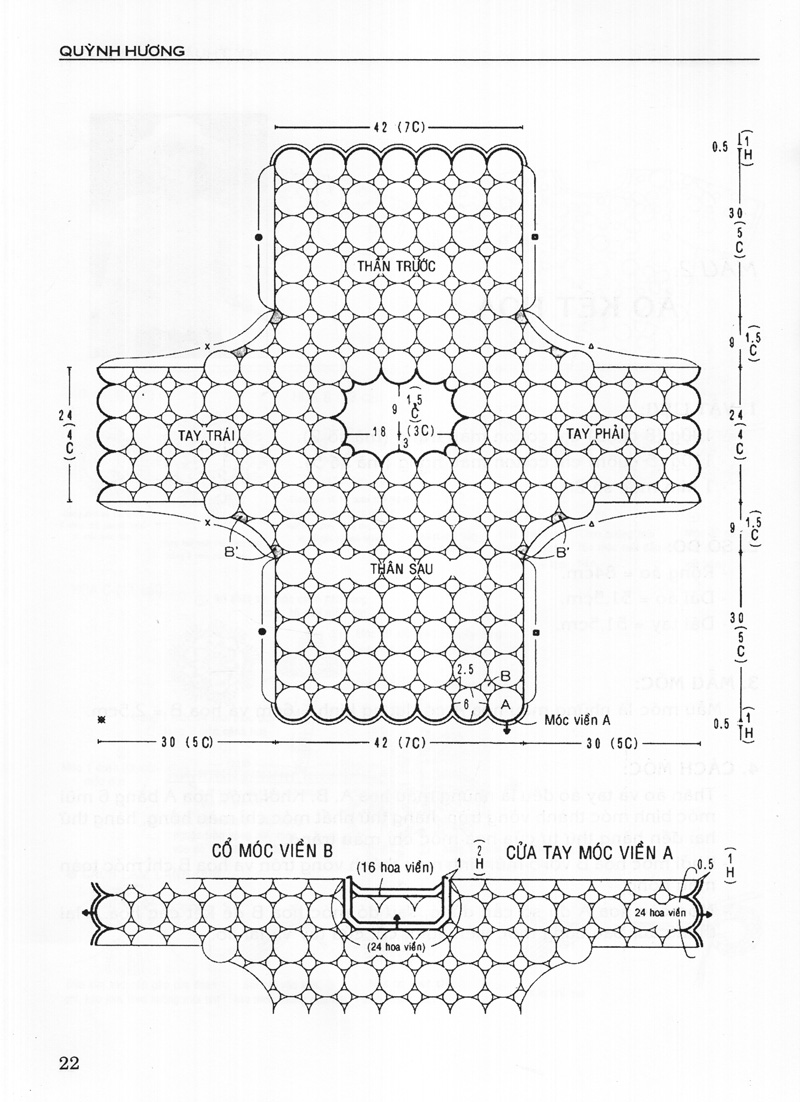 kỹ thuật móc len sợi - thời trang xuân hè - Ảnh 8