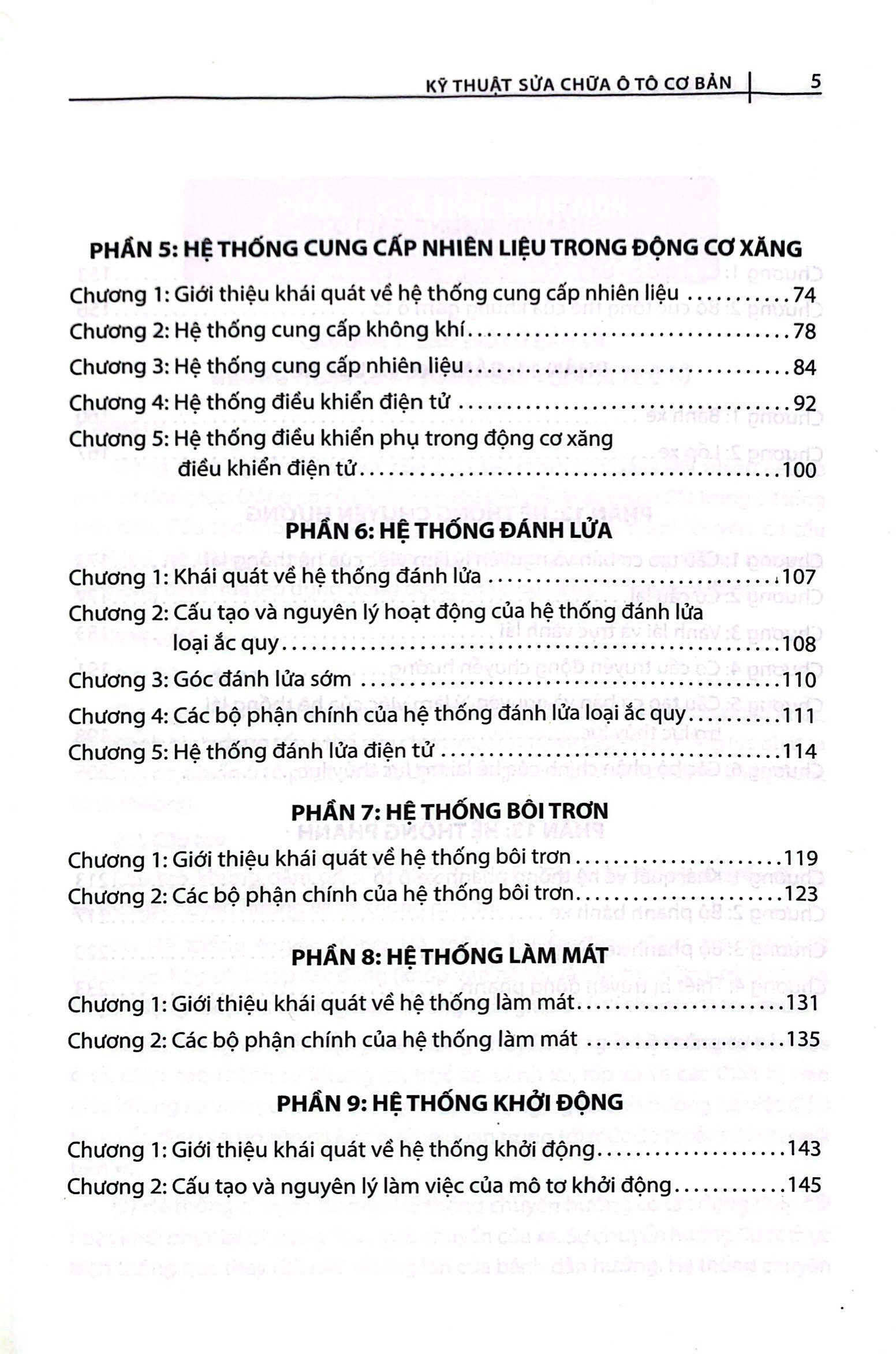 kỹ thuật sửa chữa ô tô cơ bản (tái bản 2023) - Ảnh 9