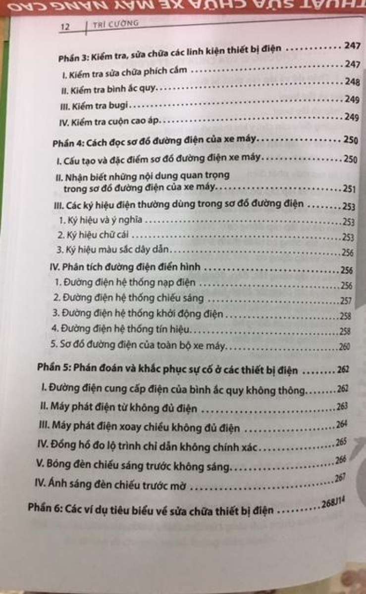 kỹ thuật sửa chữa xe máy cơ bản (tái bản 2019) - Ảnh 4
