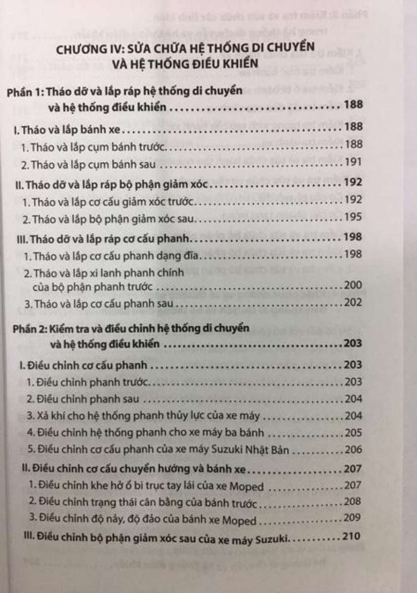 kỹ thuật sửa chữa xe máy cơ bản (tái bản 2019) - Ảnh 5