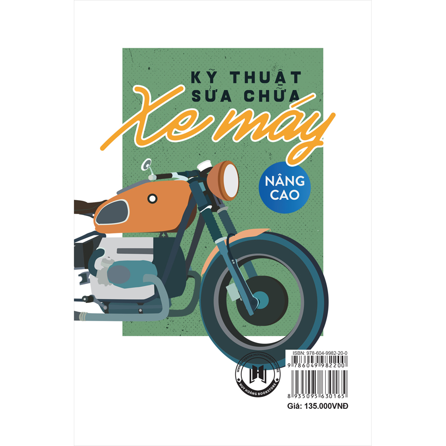 kỹ thuật sữa chữa xe máy nâng cao (tái bản 2020) - Ảnh 3