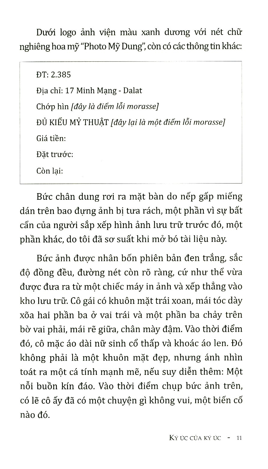 ký ức của ký ức - Ảnh 5
