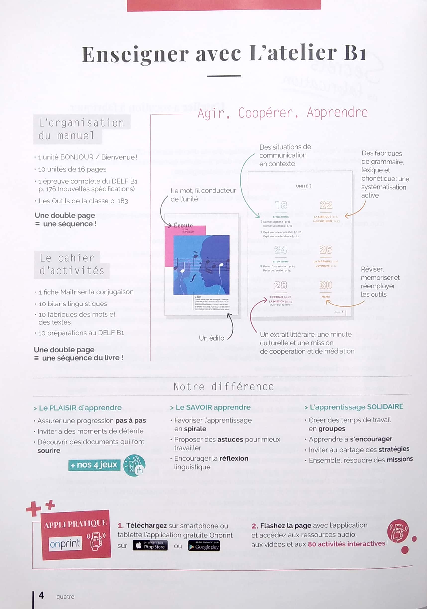 l'atelier niv .b1 (éd.2020) - livre + dvdrom - Ảnh 4