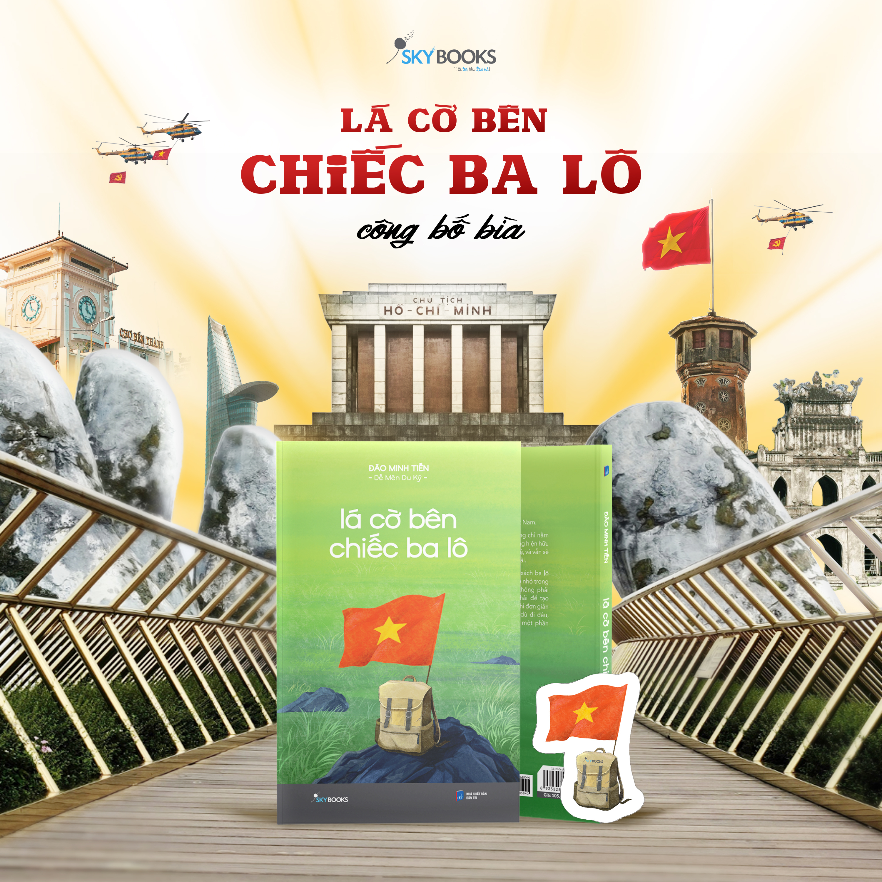 lá cờ bên chiếc ba lô - Ảnh 4