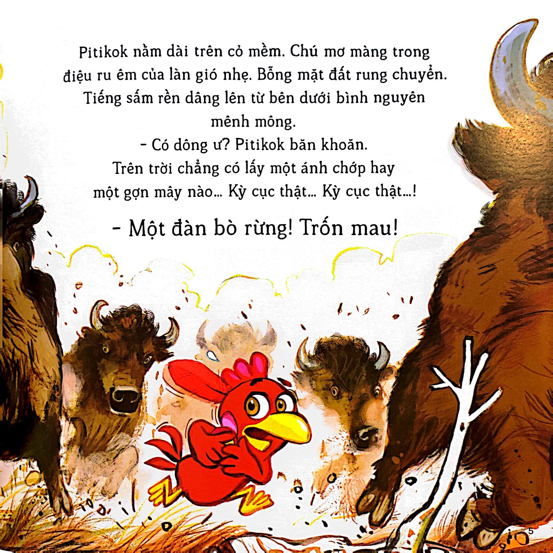 lại chuyện xóm gà - pitikok và bê rừng bé bỏng - Ảnh 4