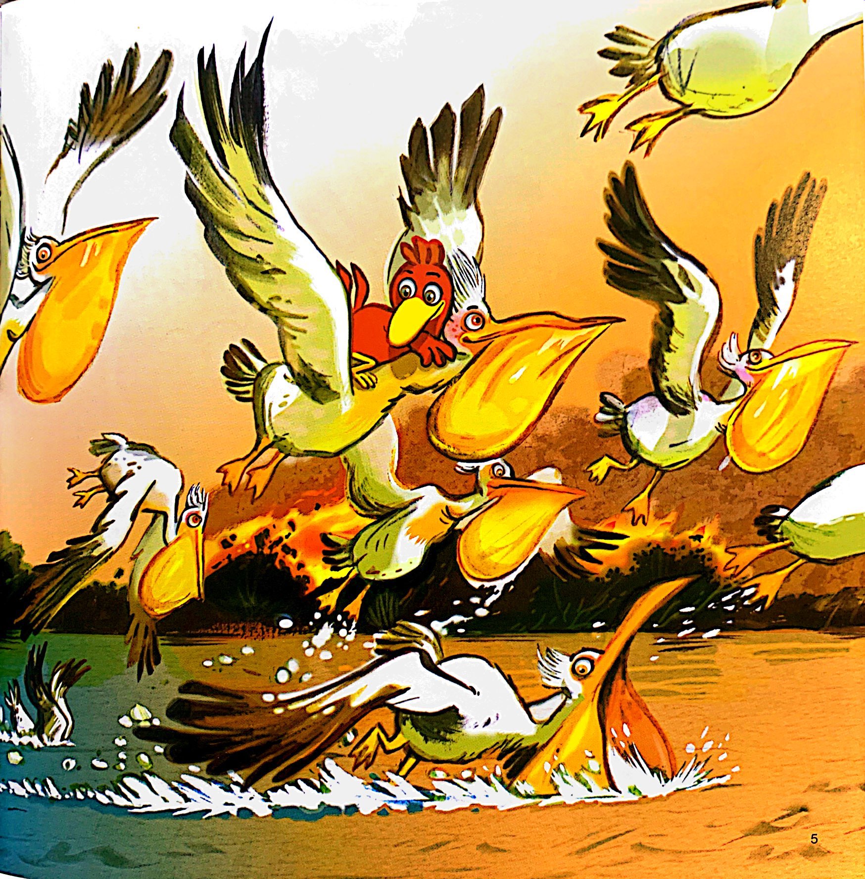 lại chuyện xóm gà - pitikok và con cá có ria - Ảnh 4