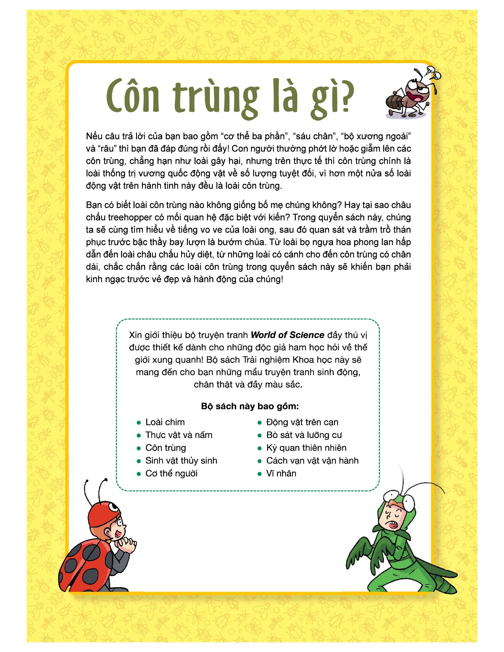 làm bạn với khoa học - world of science - những bí ẩn về côn trùng - adventures with insects - Ảnh 6