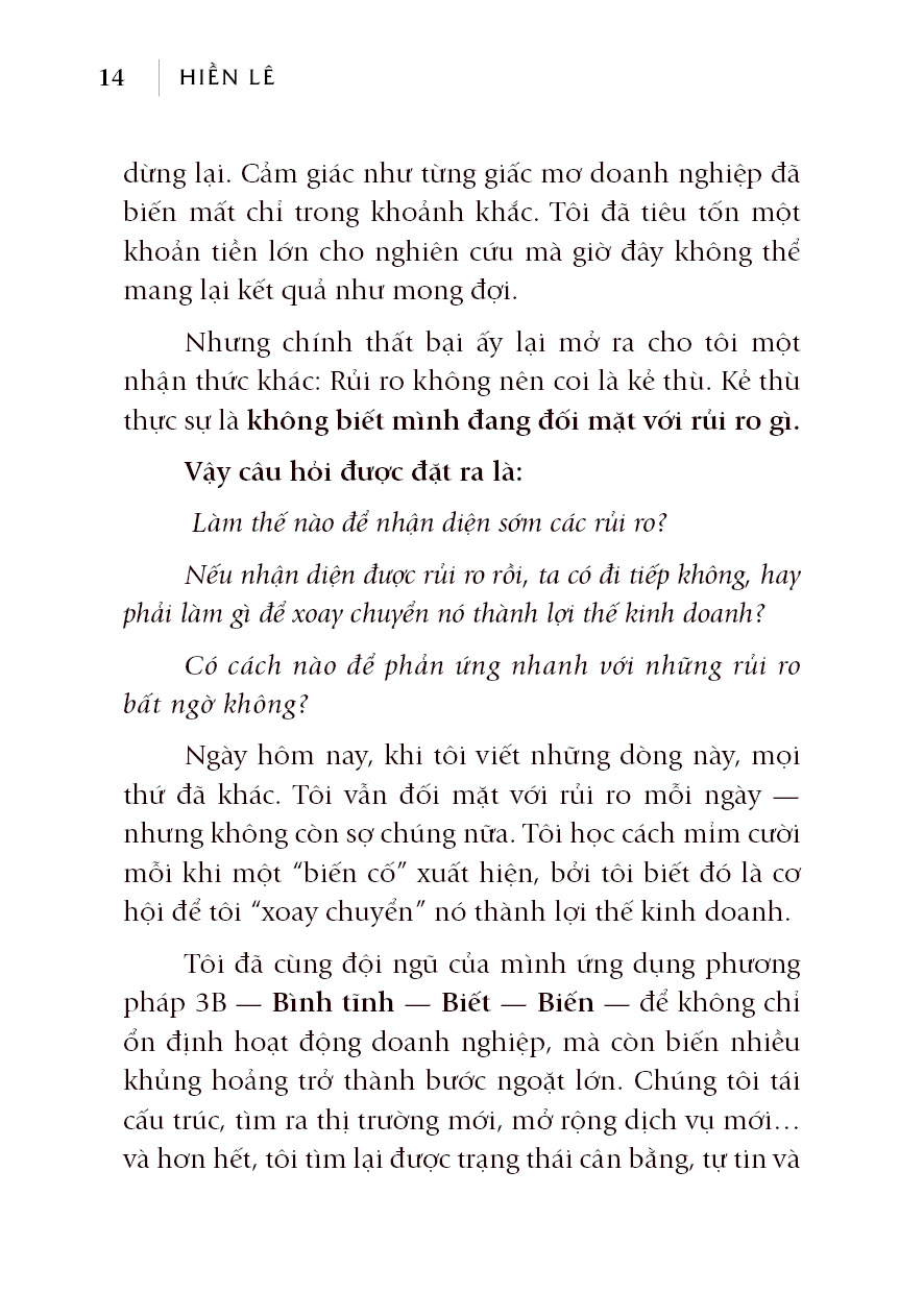 Làm Bạn Với Rủi Ro - Bí Quyết Vượt Sóng Cho Doanh Nghiệp - Bìa Cứng - Ảnh 8