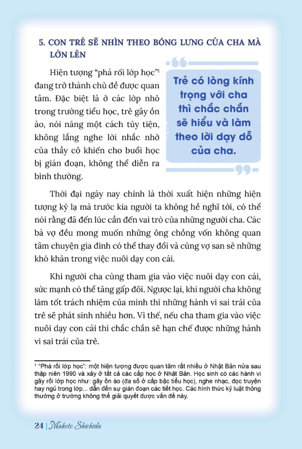 làm cha - 7 nghĩa cử giúp con khôn lớn mỗi ngày - Ảnh 5