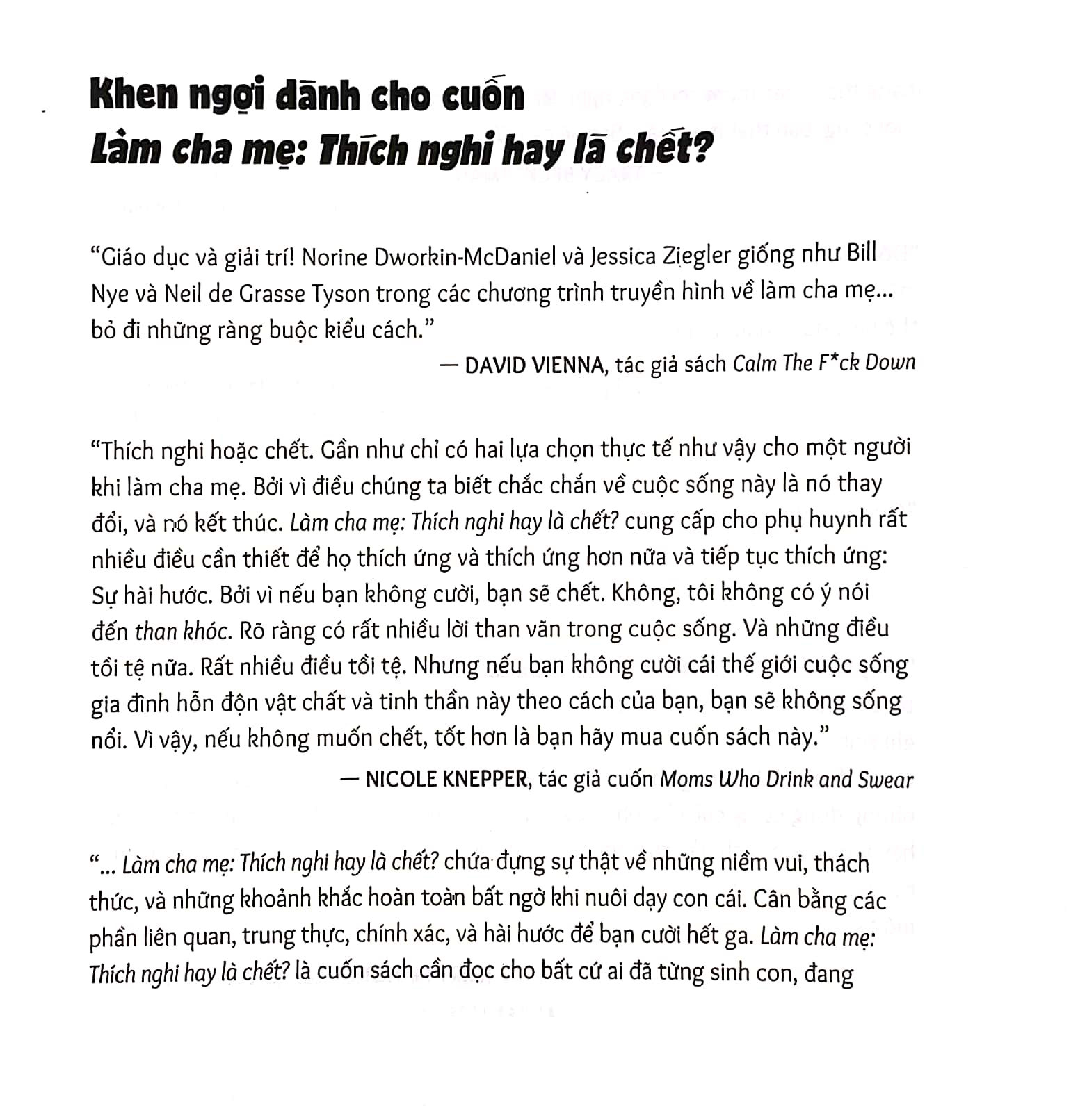 làm cha mẹ: thích nghi hay là chết? - Ảnh 2